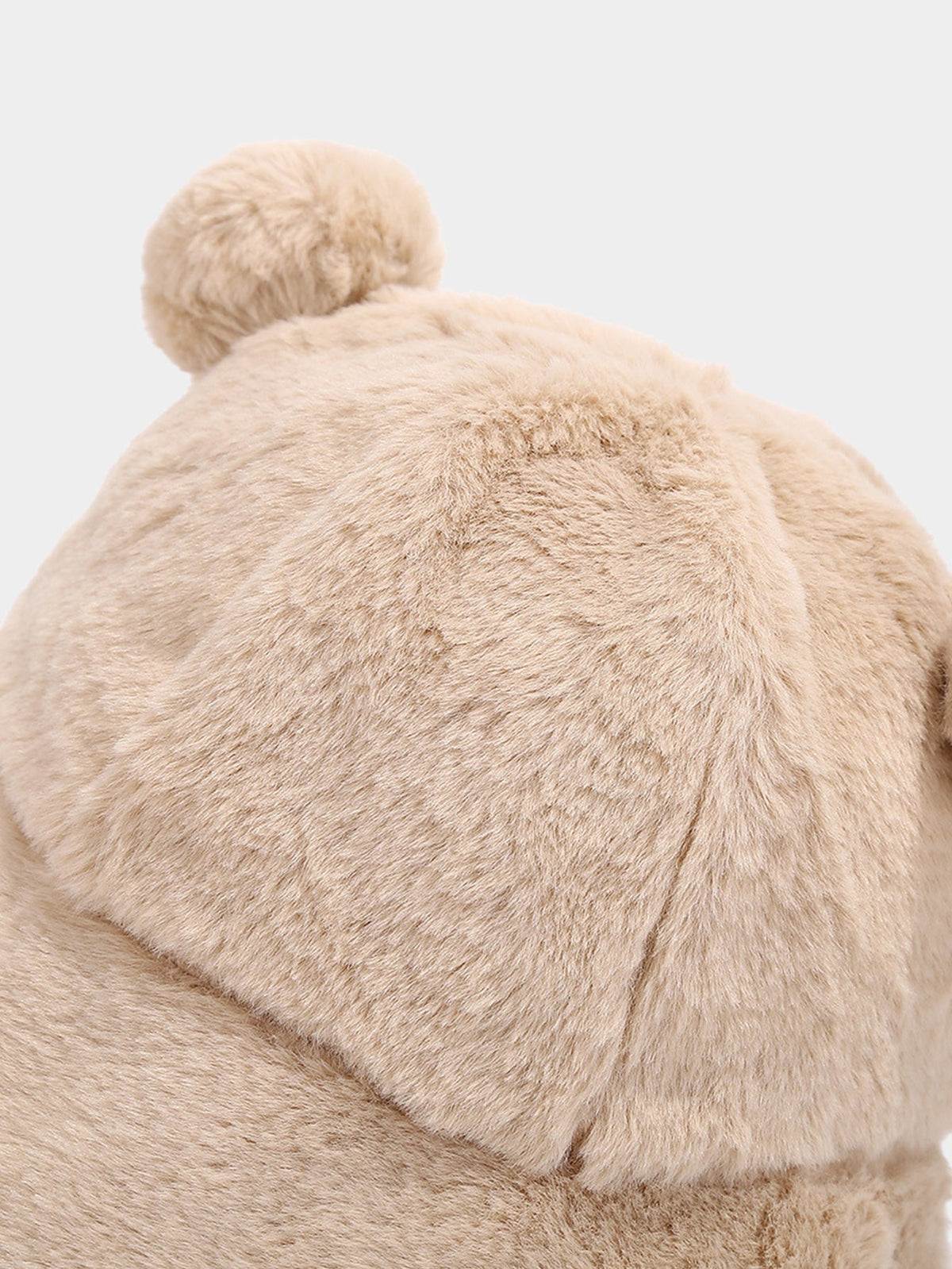 Bear Ear Faux Fur Winter Bucket Hat