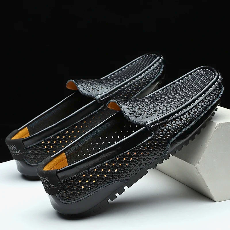 Hutton Genuine Leather Loafers