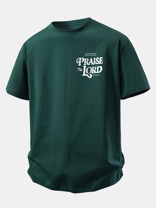 "Praise The Lord" Relaxed Cotton T-Shirt