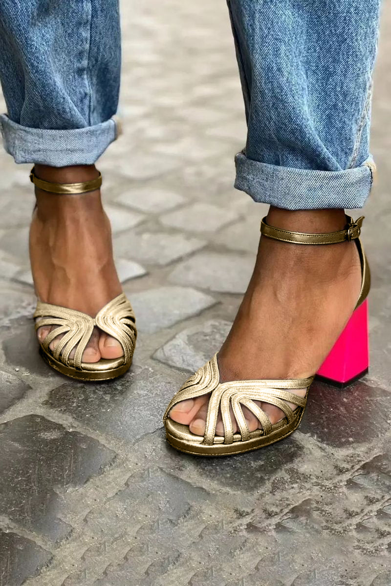 Colette Ankle-Strap Sandals