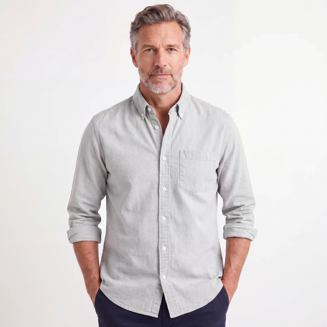 Kensington Chest-Pocket Linen Shirt