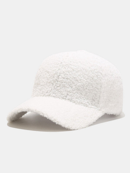 Soft Teddy Fleece Baseball Cap