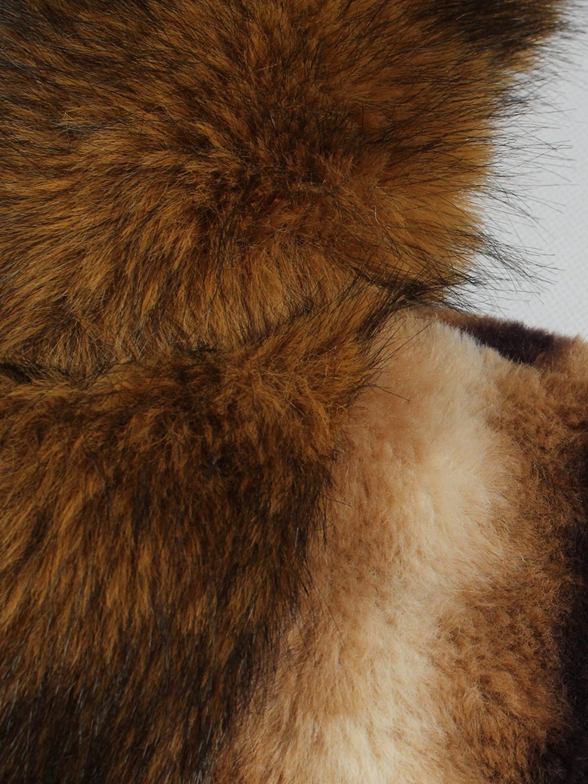 Panelled Faux Fur Hooded Gilet