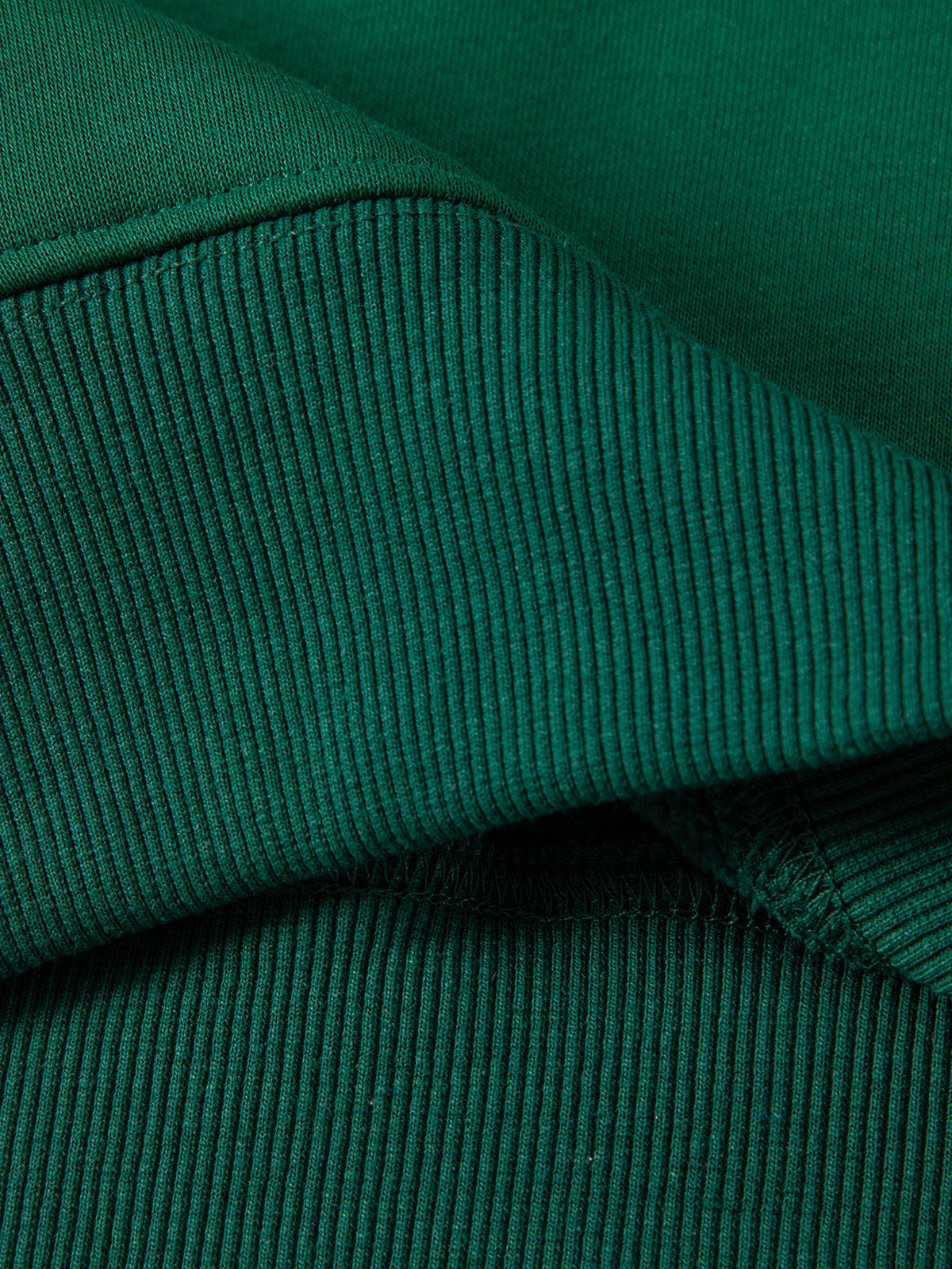 Basic Sherpa-Lined Relaxed Sweatshirt