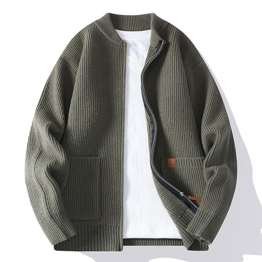 HENLEY MERINO FLEECE JACKET