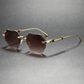 Dorian Rimless Sunglasses