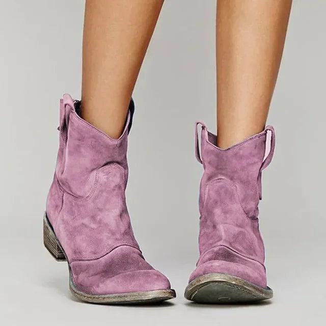 Paloma™ Vintage Western Ankle Boots