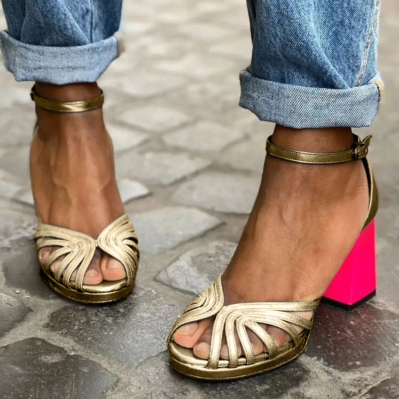 Colette Ankle-Strap Sandals