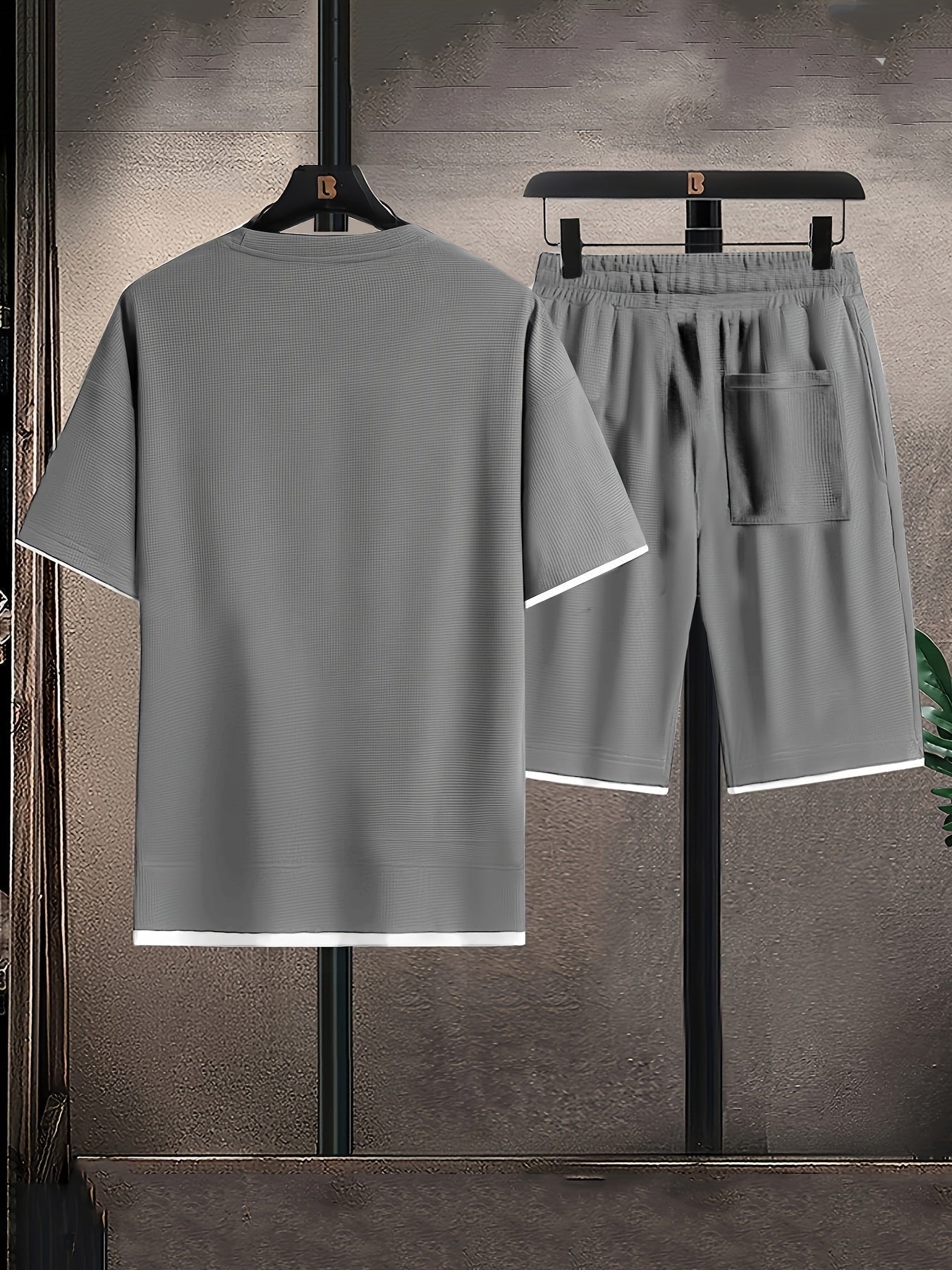 Reeve Waffle Knit Lounge Set
