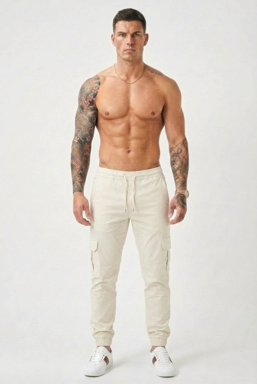 Olympus Cargo Jogger - Cream