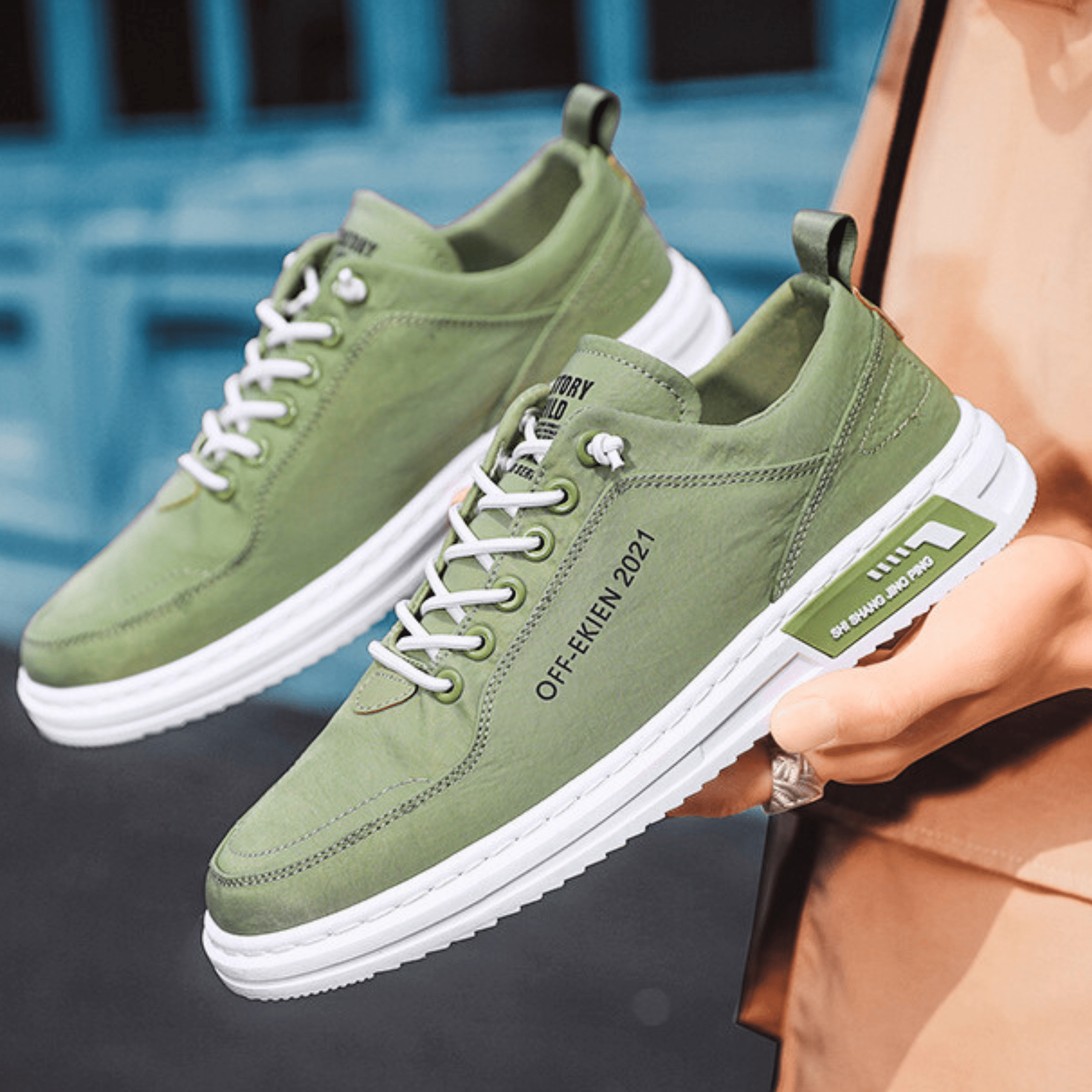 Bancroft Premium Leather Trainers