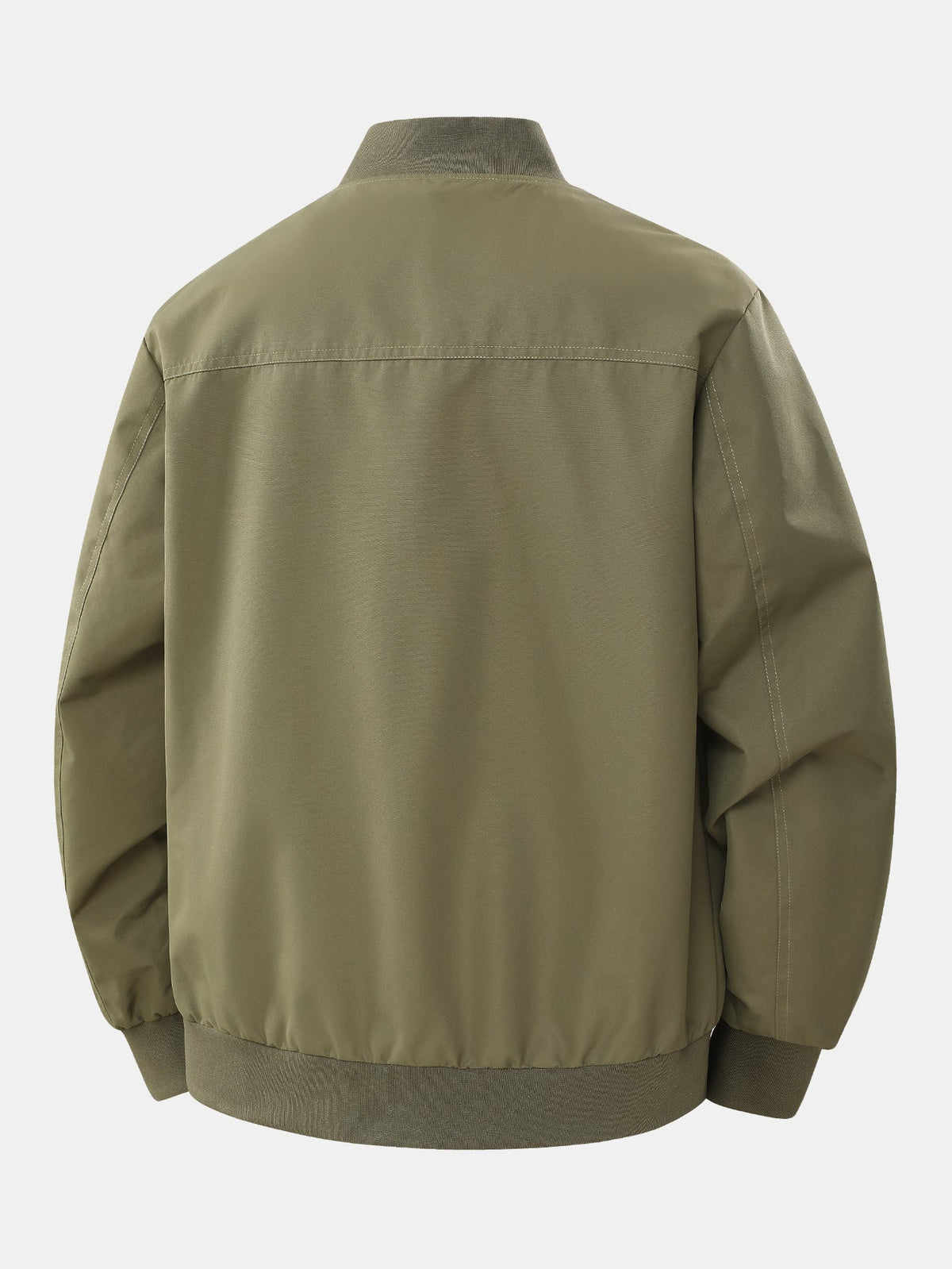 Jaqueta bomber com zíper