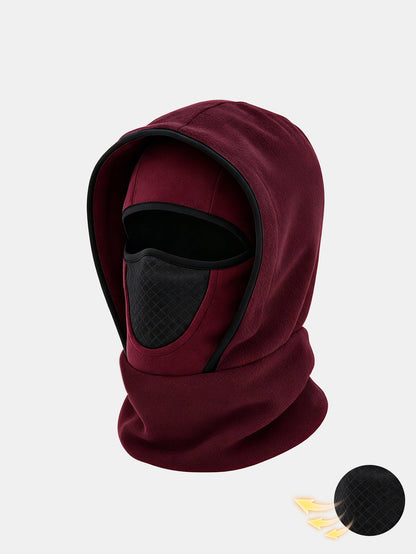 Windproof Thermal Wool Ski Balaclava