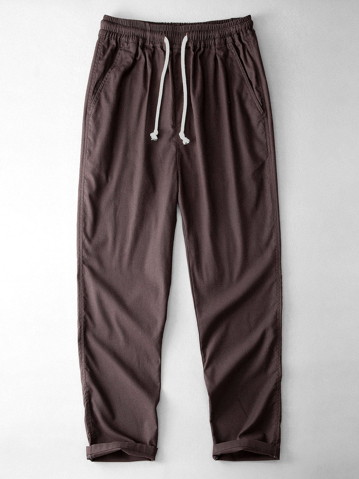Calça de Linho com Perna Reta