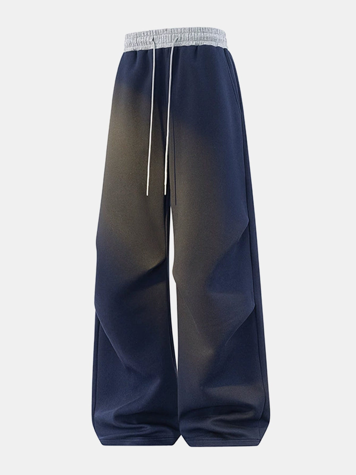 Contrast Wide Leg Sweatpants