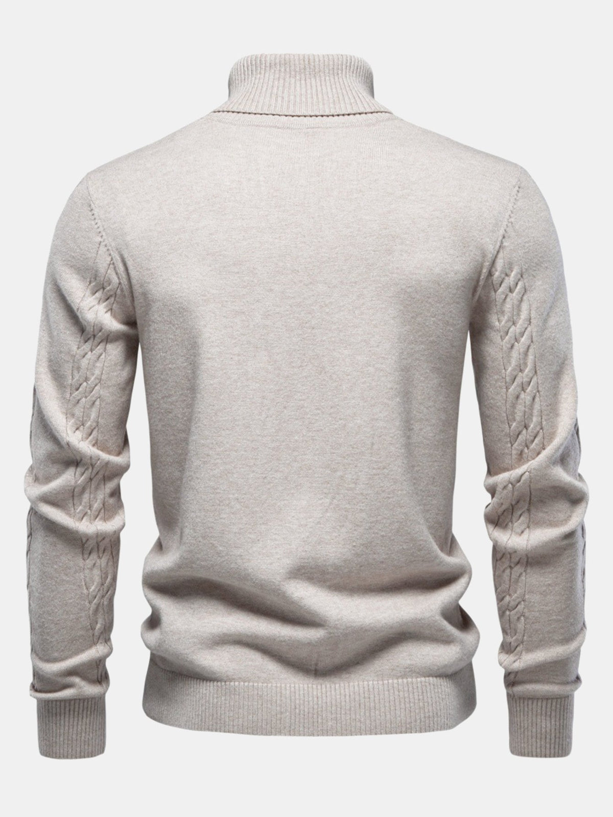 Cable Knit Turtleneck Jumper