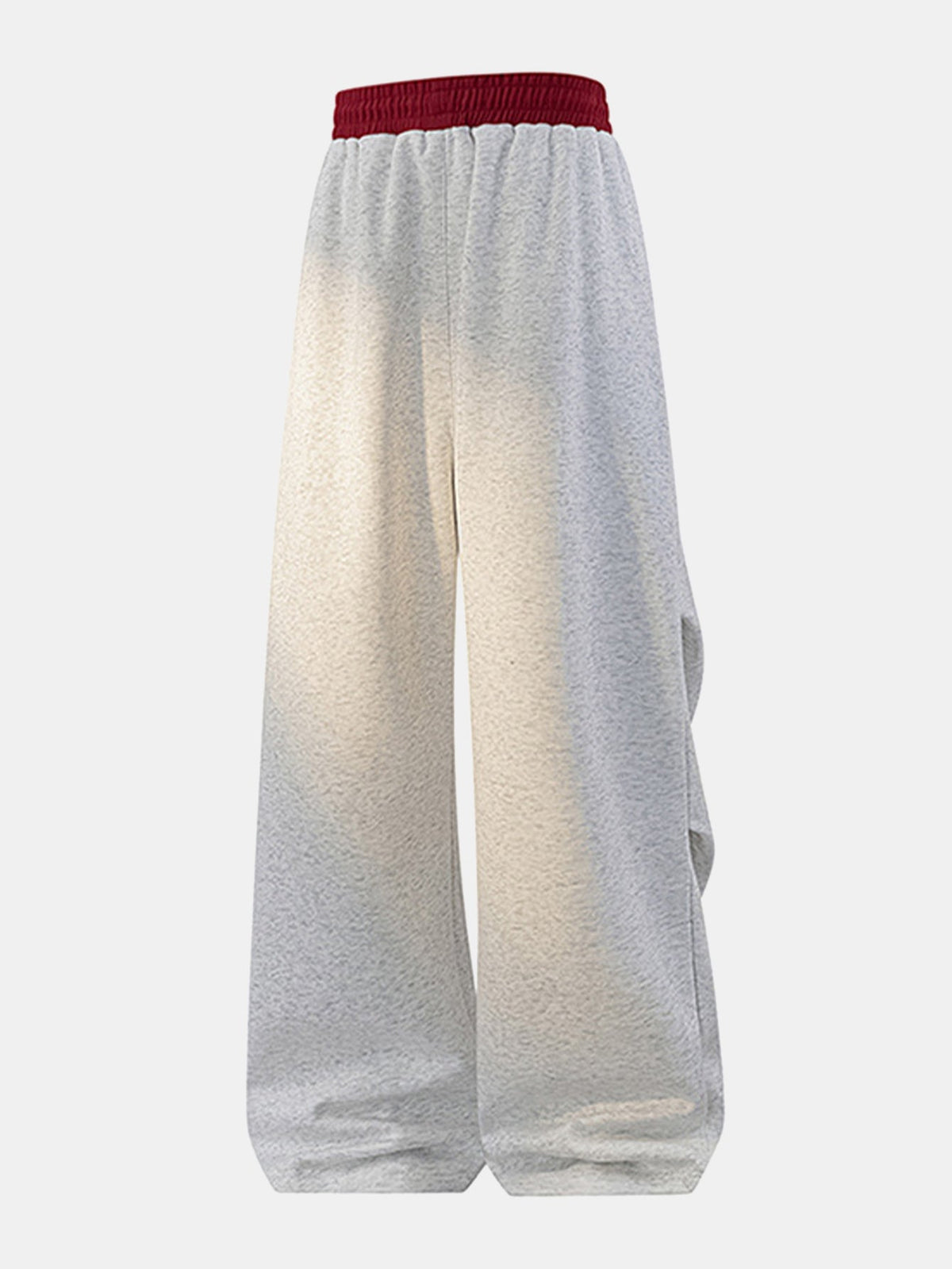 Contrast Wide Leg Sweatpants
