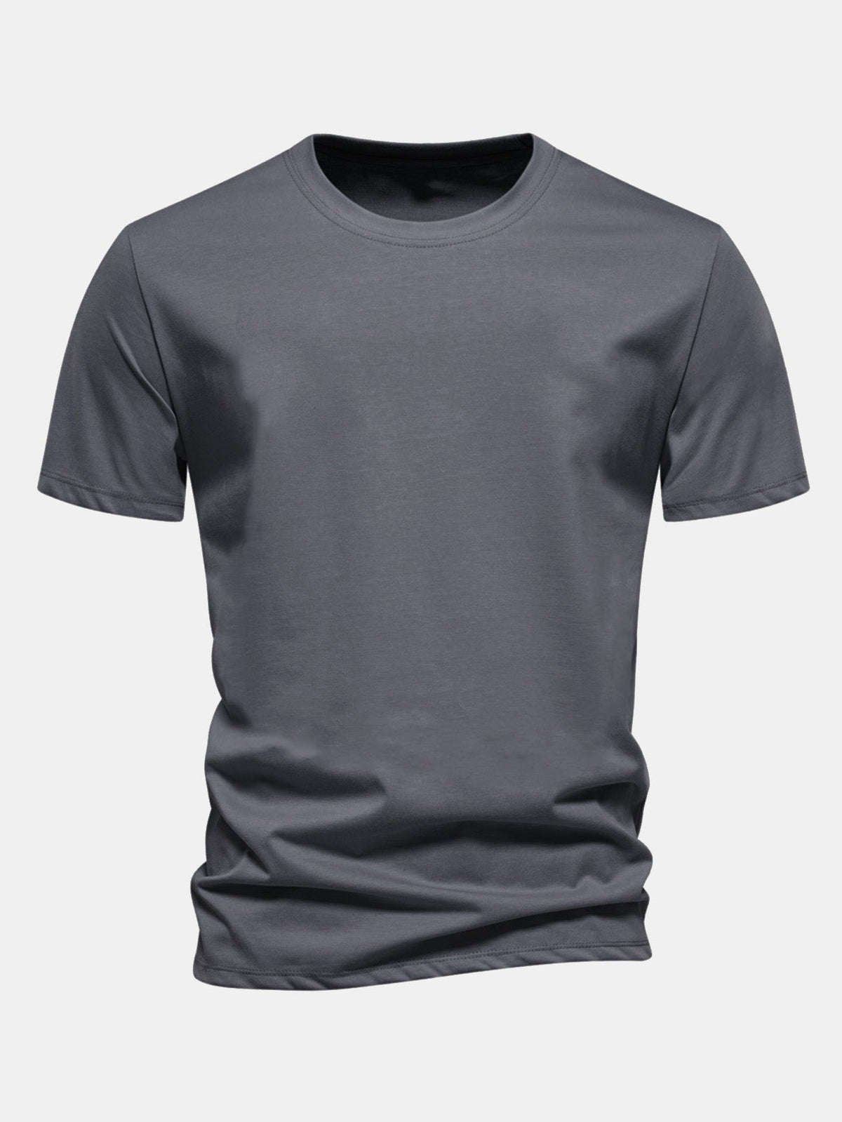 Telescope Skeleton Back Print Cotton T-Shirt