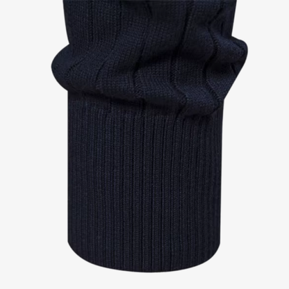 The Cavendish Ribbed Quarter-Zip Jumper