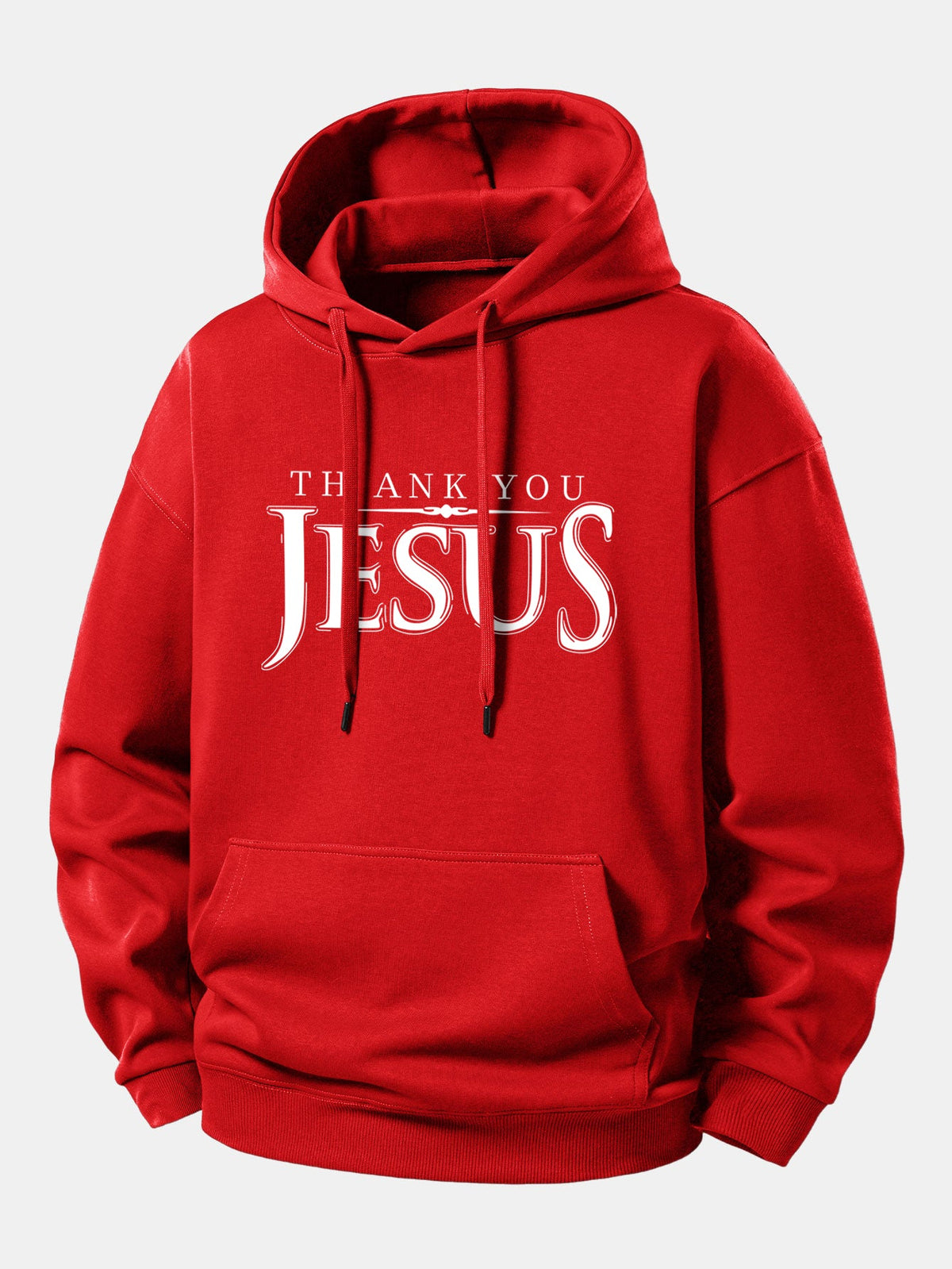 "Thank You Jesus" Relaxed Hoodie
