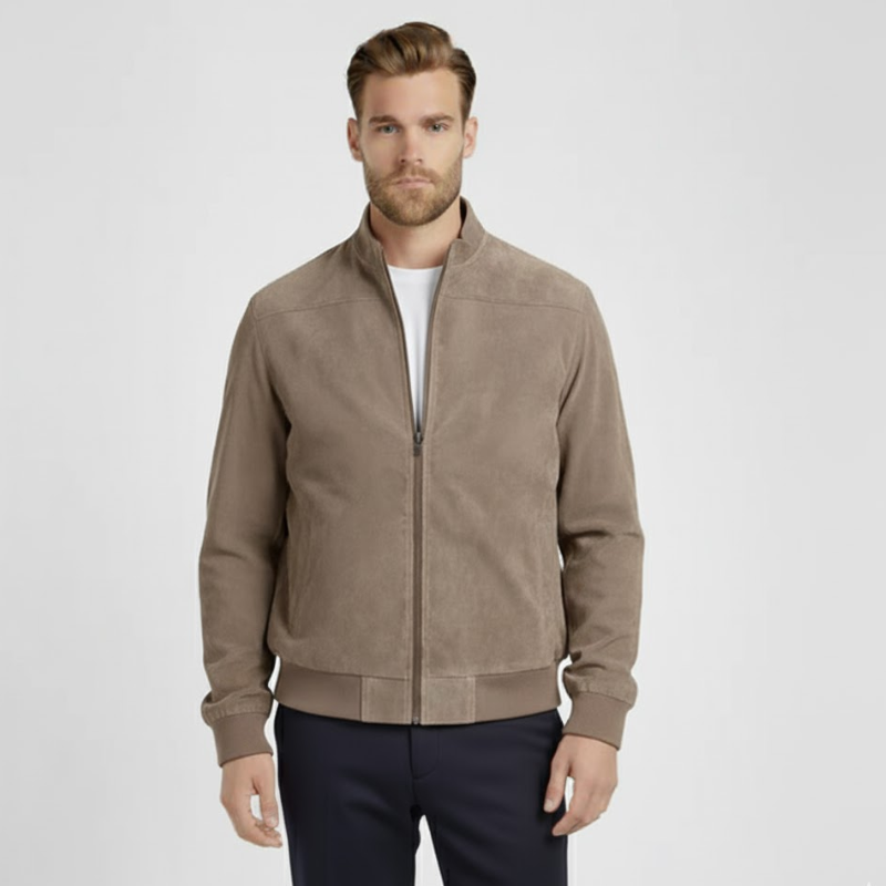 The Ascot Suede Blouson