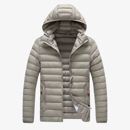 The Brecon Lightweight Hooded Puffer