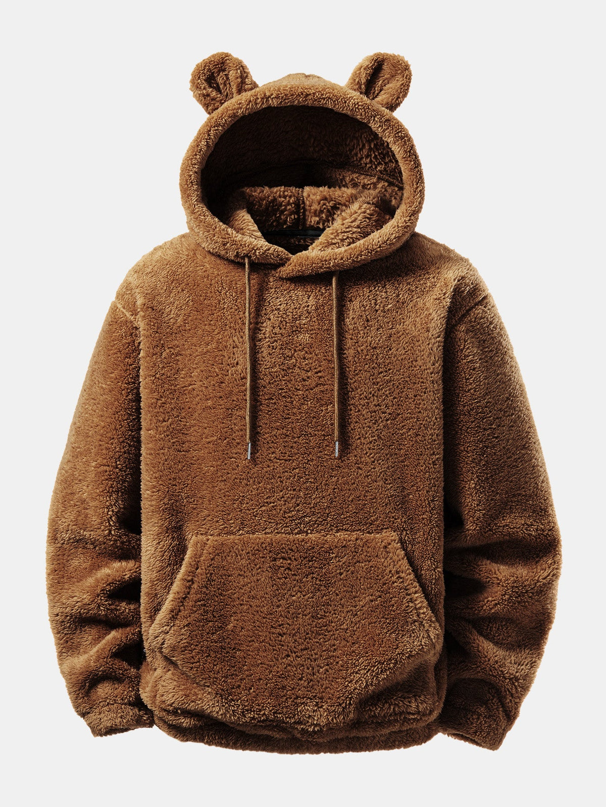 Bear Ear Plush Hoodie