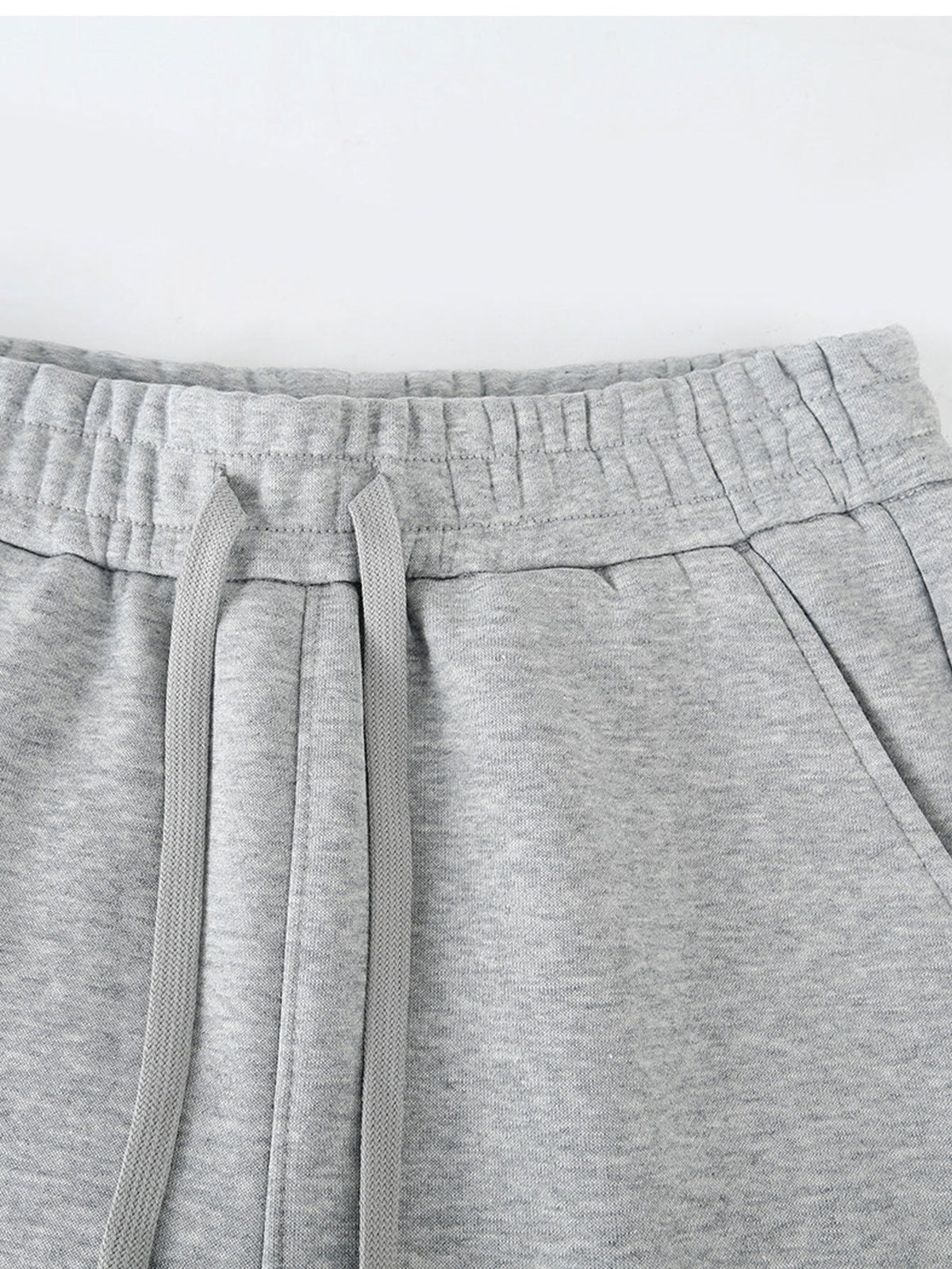 Calça de moletom de perna reta