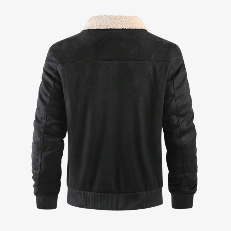 The Duxford Shearling-Collar Aviator