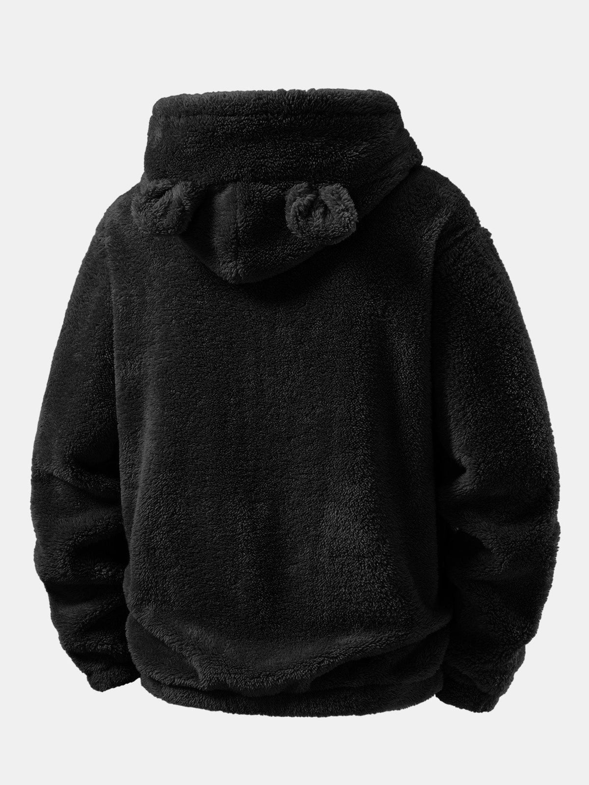 Bear Ear Plush Hoodie