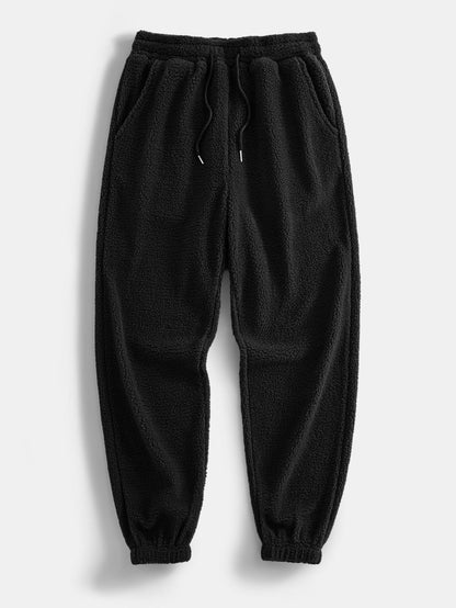 Calça Jogger de Fleece Teddy