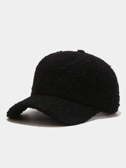 Soft Teddy Fleece Baseball Cap