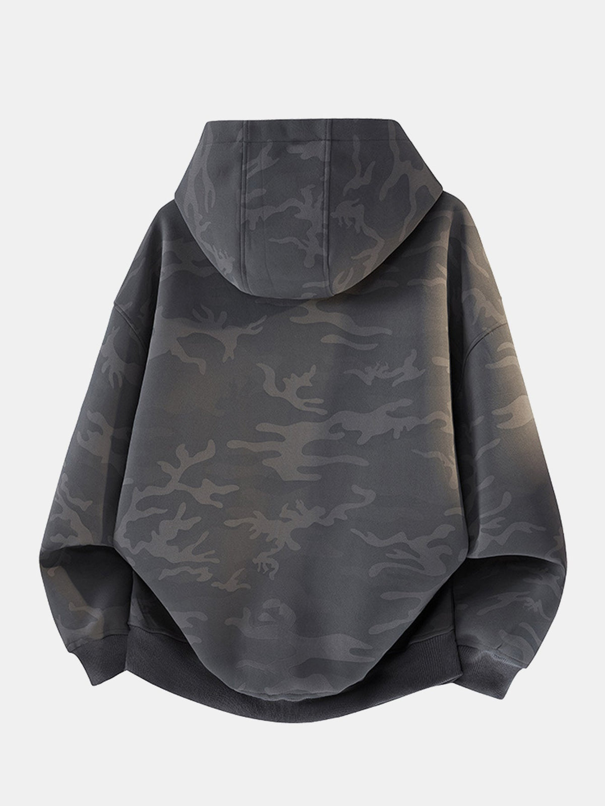 Camo Zip Hooded Jacket