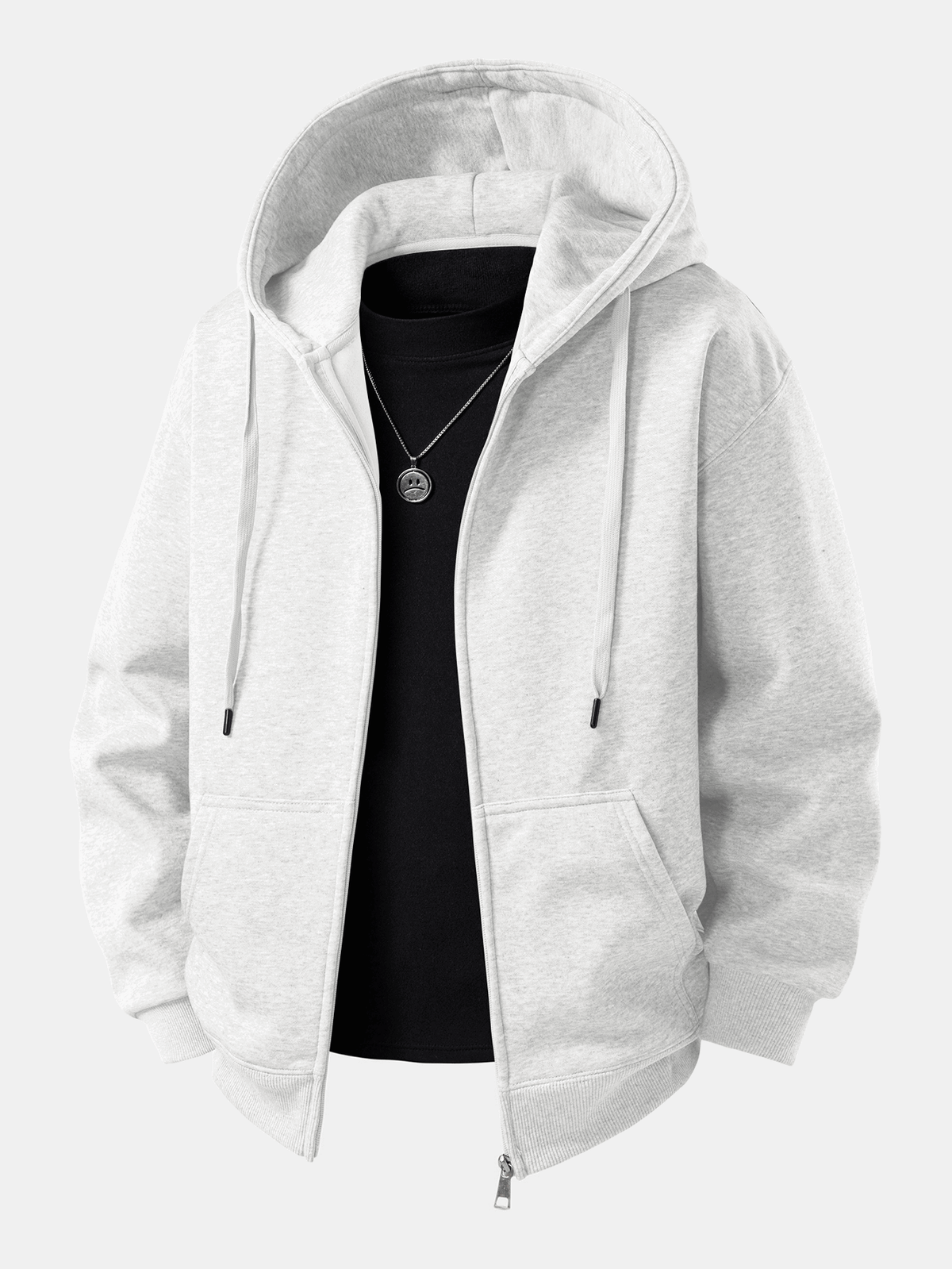 Basic Zip Sweatshirt