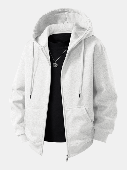 Basic Zip Sweatshirt