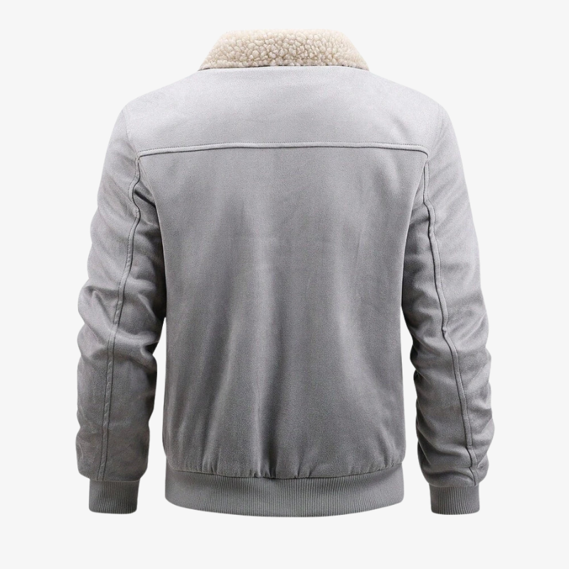 The Duxford Shearling-Collar Aviator