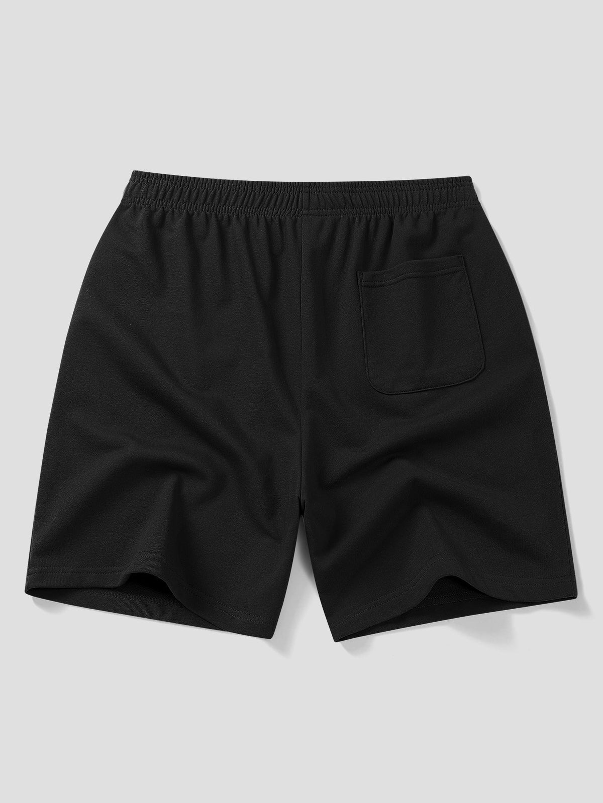 Camisa Polo com Gola Contrastante e Estampa Milano & Shorts de Algodão com Cordão de 7"