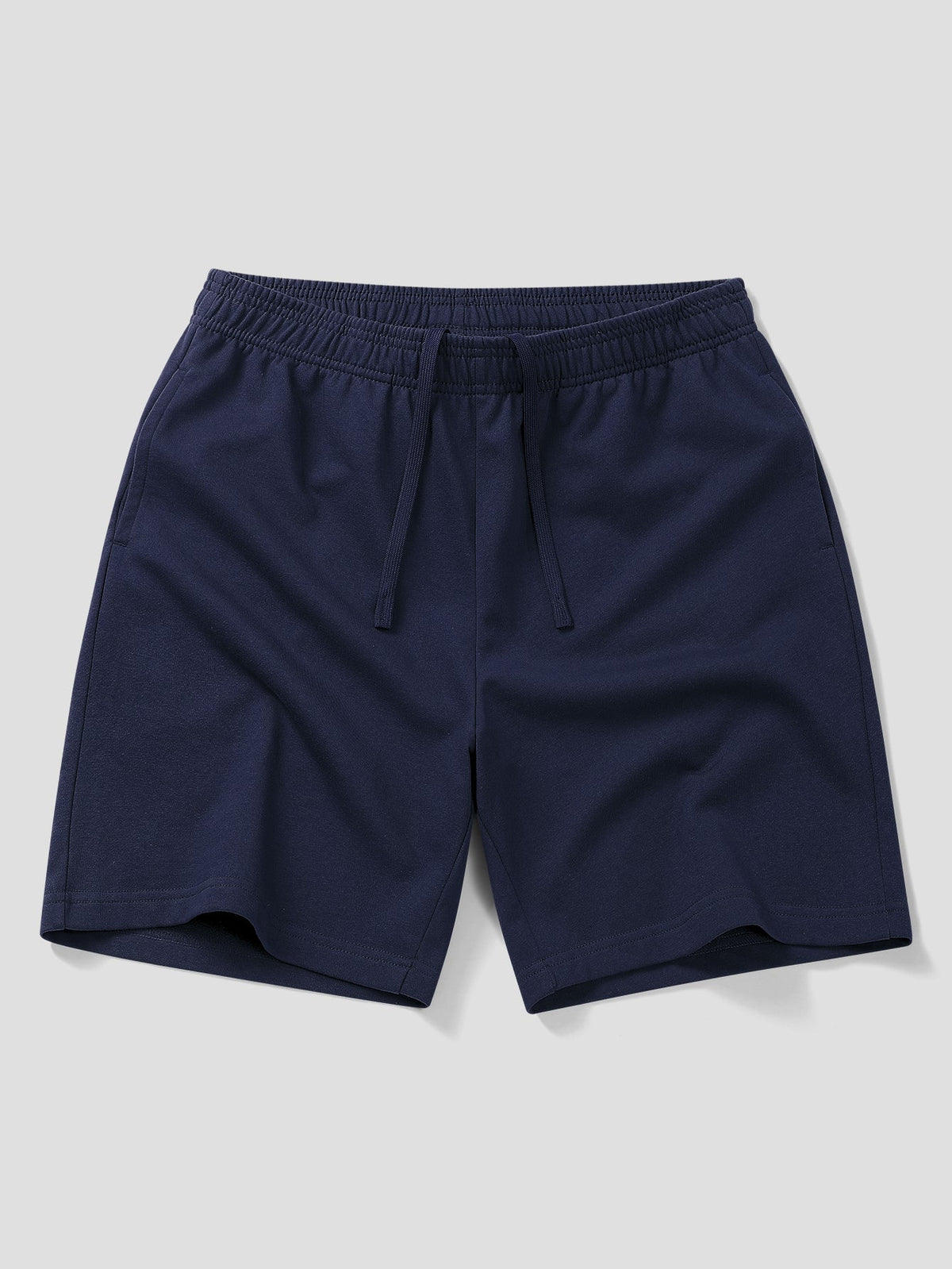 Polo de Algodão com Gola Contrastante e Shorts de Algodão com Cordão de 7"