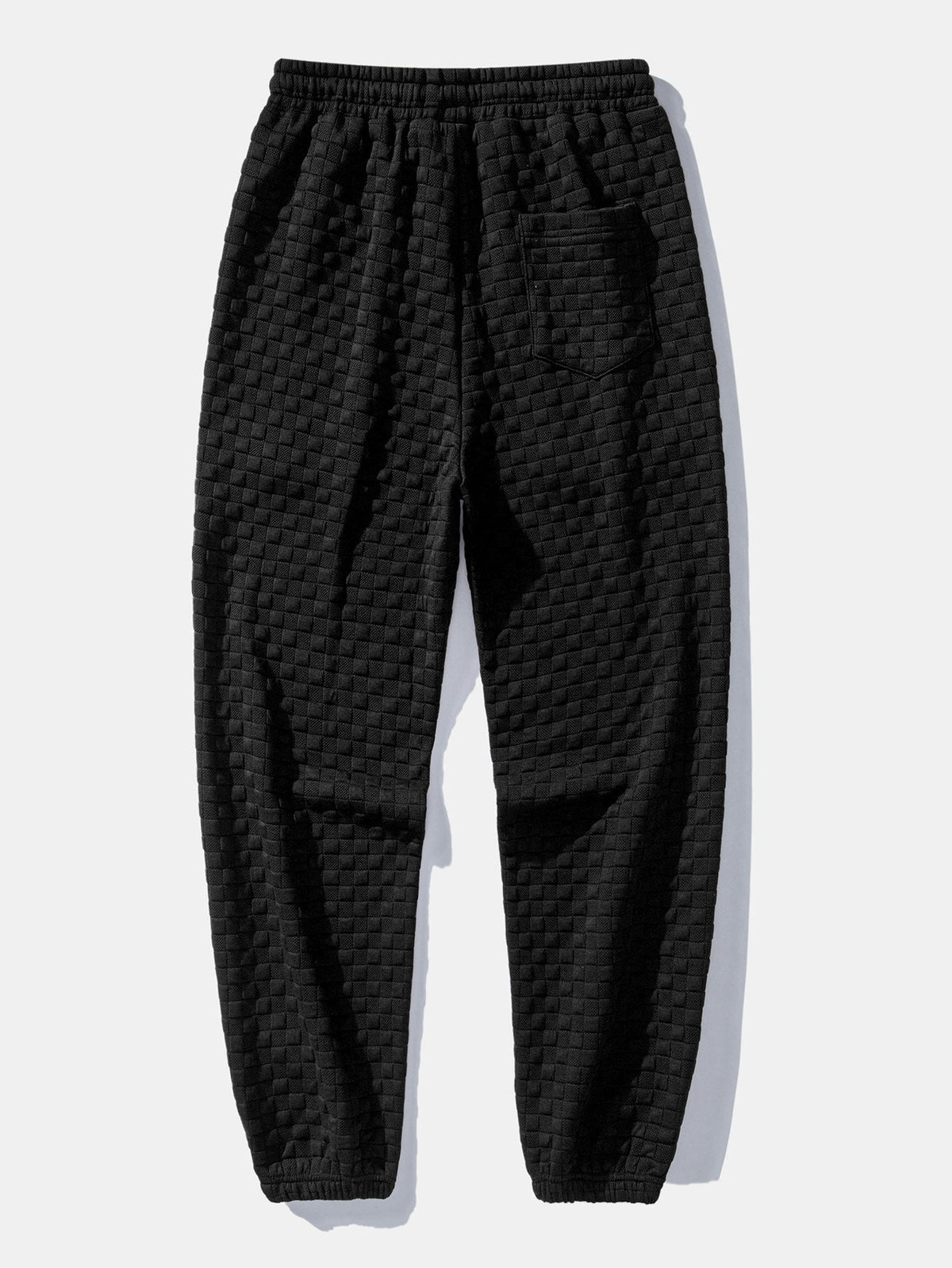 2-in-1 Check Jacquard Sweatshirt & Joggers Set
