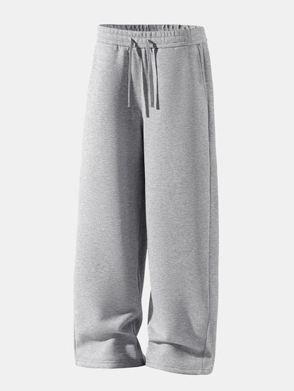 Relaxed Zip Hoodie & Wide Leg Sweatpants Set