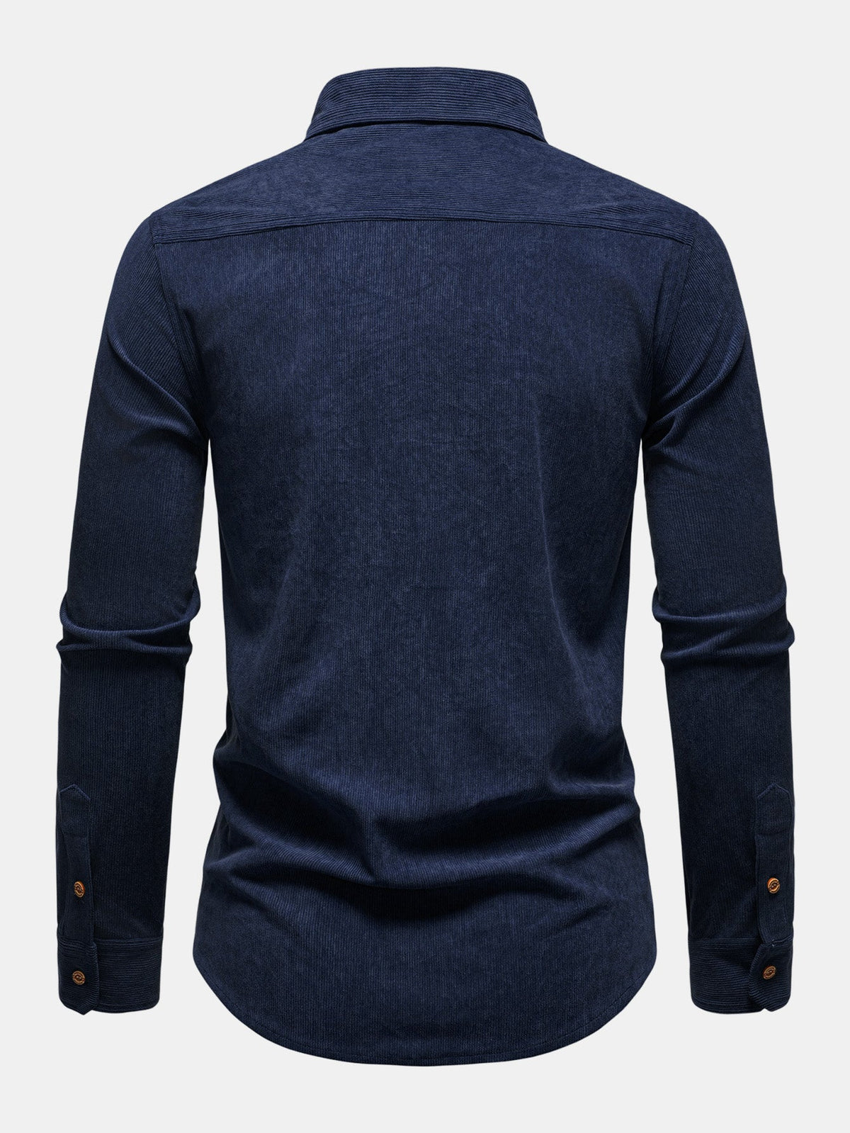 Long Sleeve Button-Up Corduroy Shirt
