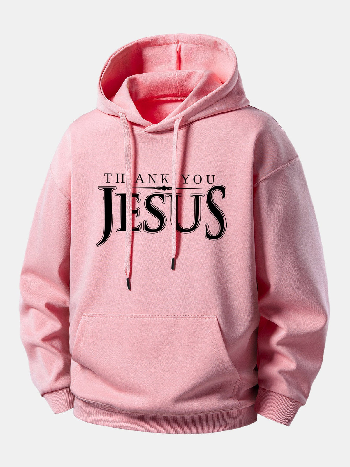 "Thank You Jesus" Relaxed Hoodie