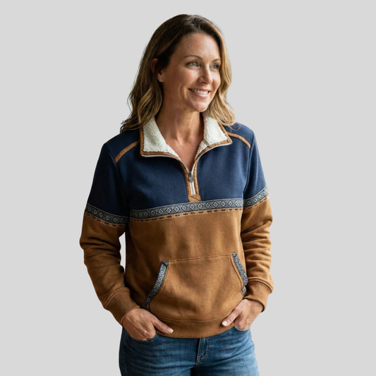 Joanna | Cosy Half-Zip Pullover
