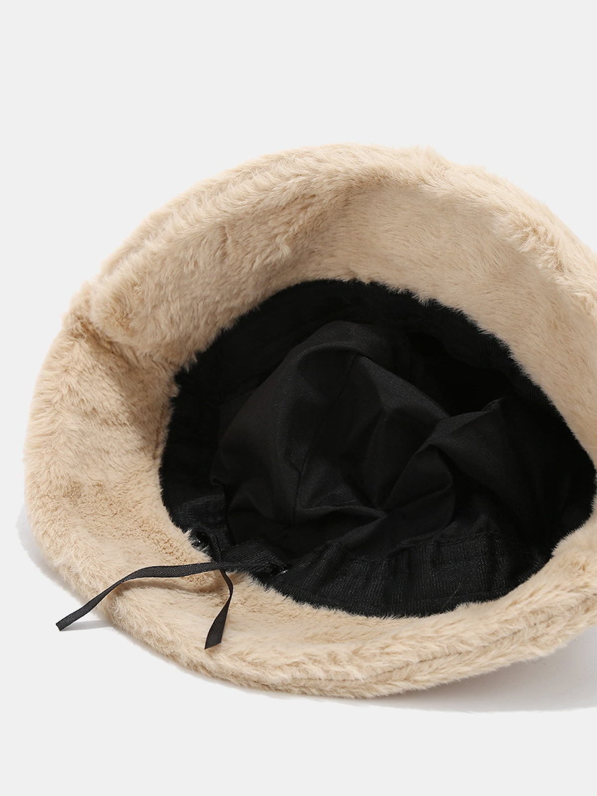 Bear Ear Faux Fur Winter Bucket Hat