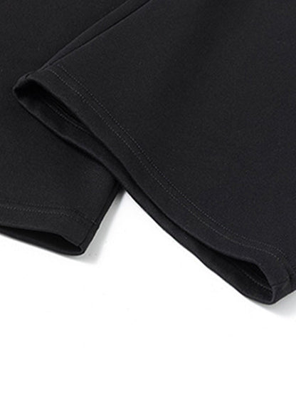 Contrast Wide Leg Sweatpants