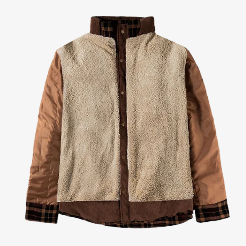 The Braemar Sherpa-Lined Overshirt