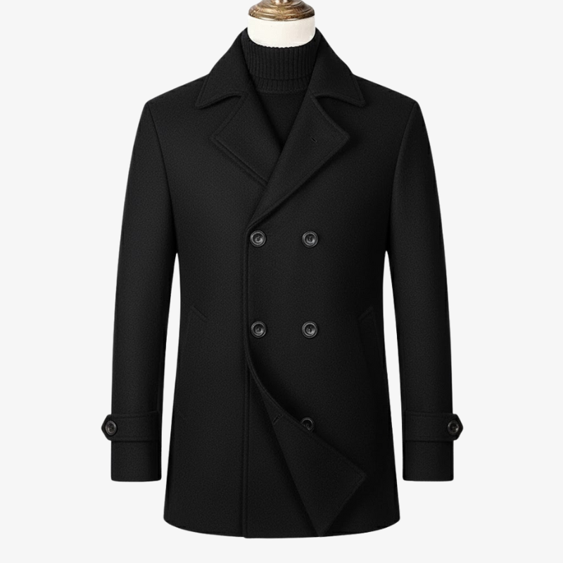 The Chelsea Double-Breasted Pea Coat