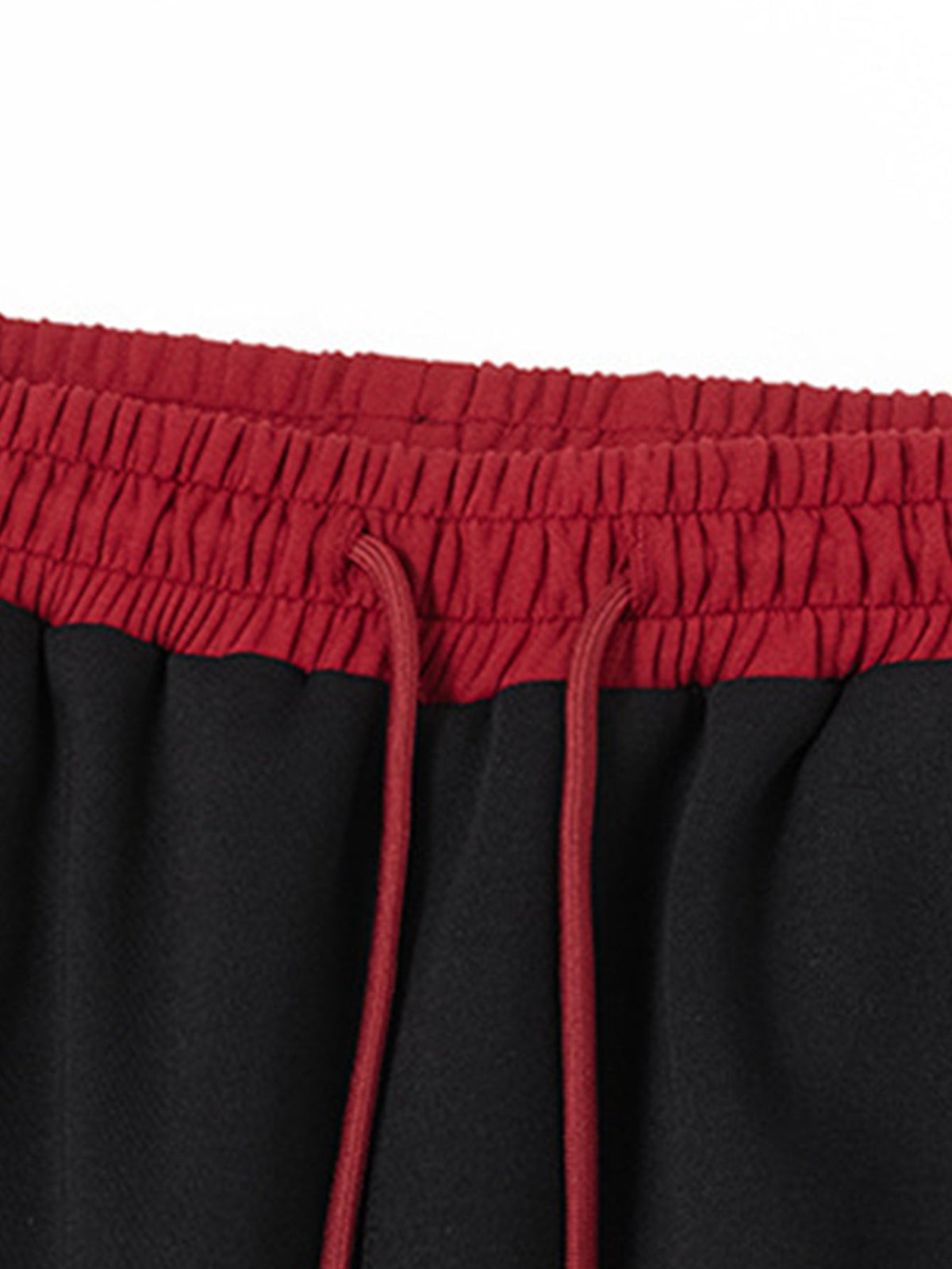 Contrast Wide Leg Sweatpants