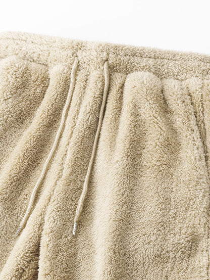 Teddy Fleece Straight Trousers (3-Pack)