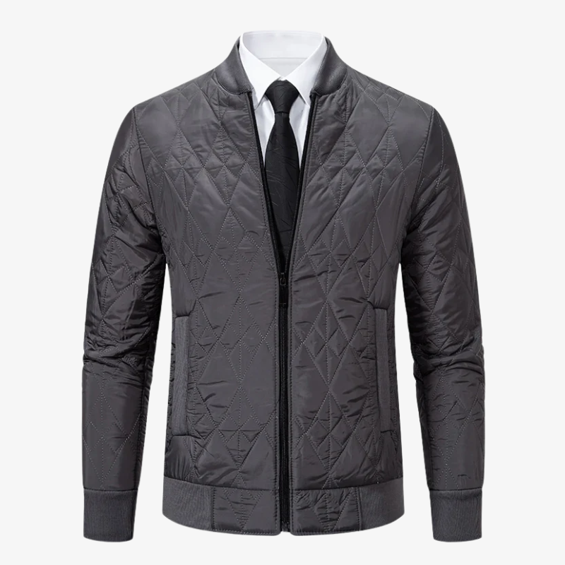 The Grosvenor Quilted Bomber Jacket